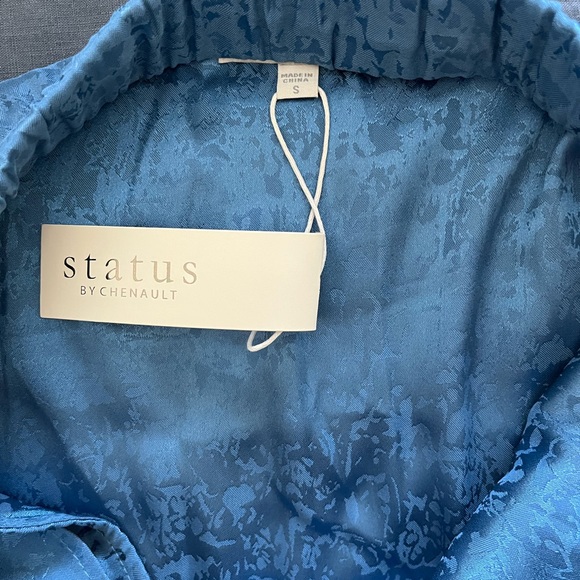 Blue Wrap Skirt - NWT - Picture 2 of 4